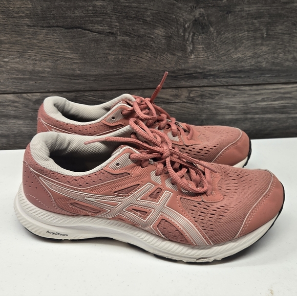Asics Shoes - ASICS WOMEN'S GEL-CONTEND 8‎ RUNNING SHOES SNEAKERS LIGHT GARNET PINK SIZE 8